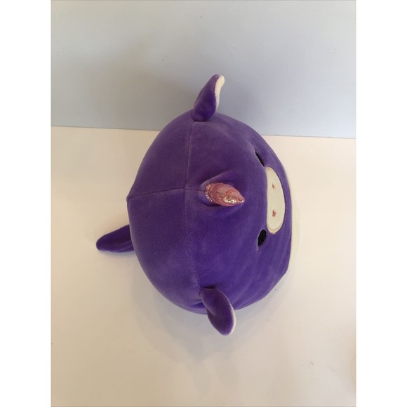 Kellytoy Squishmallow 8" Astrid Purple Unicorn Soft Plush Stuffed Animal Toy - Picture 5 of 8